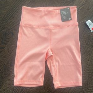 GAPFit NWT xs Brushed Tech Jersey Bike Short high rise